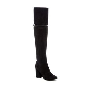 Cole Haan Black Over the Knee Boots